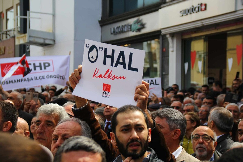 CHP'den 'OHAL' eylemi - Resim: 5