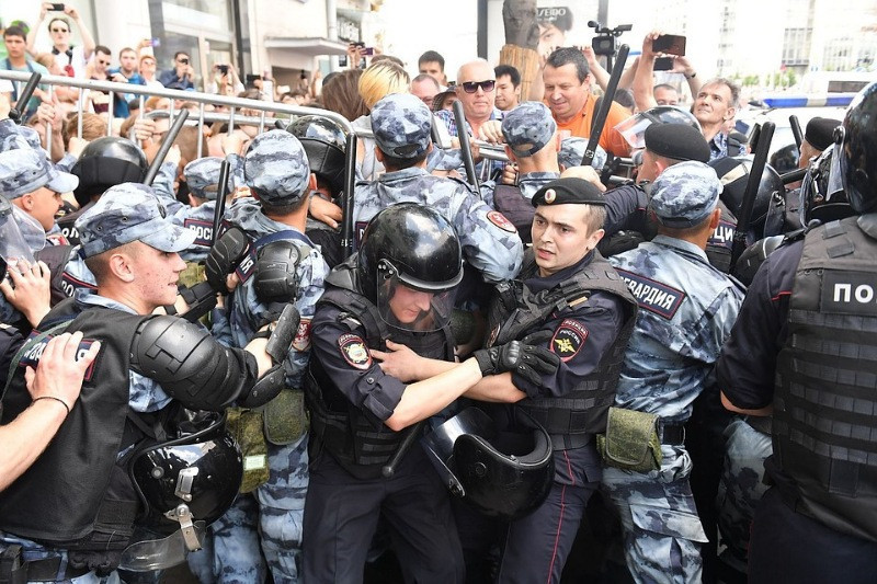 Moskova’da protesto sesleri - Resim: 13