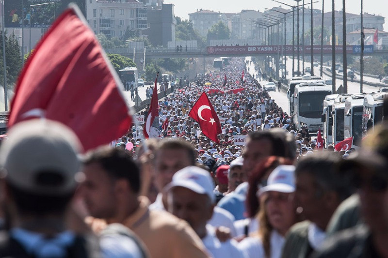 Adalet Yürüyüşü'nde 23. gün - Resim: 3