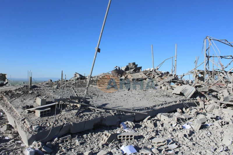 Rojava'da bombalanan bölgeden ilk kareler - Resim: 5
