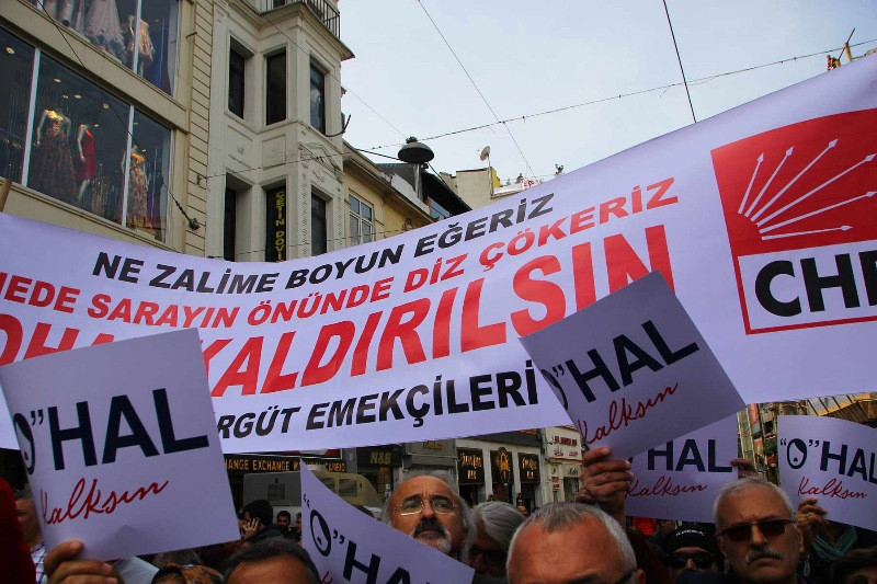 CHP'den 'OHAL' eylemi - Resim: 6