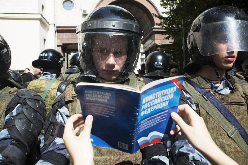 Moskova’da protesto sesleri - Resim: 14
