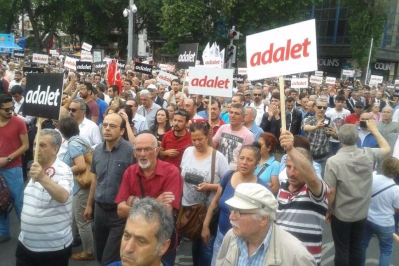 Kılıçdaroğlu'nun 'Adalet Yürüyüşü'nden kareler - Resim: 3