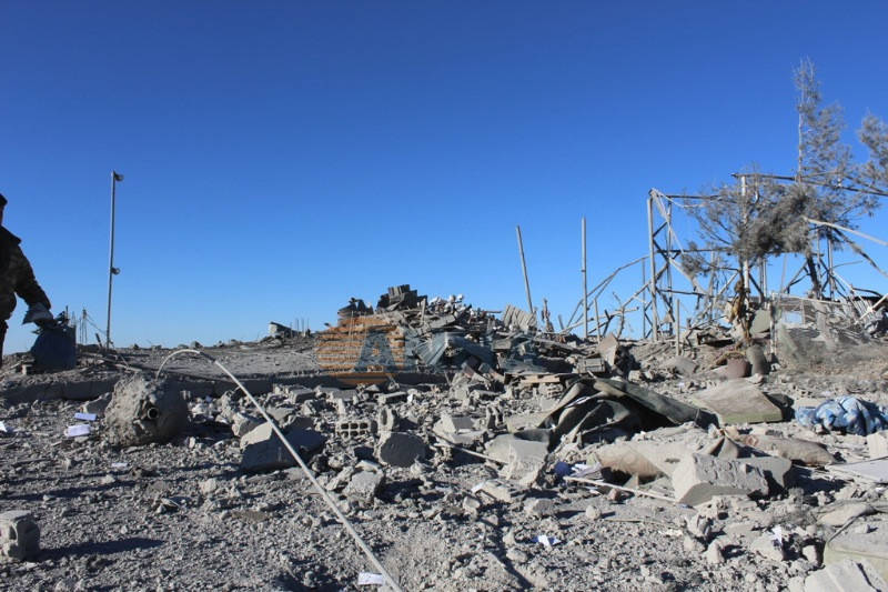 Rojava'da bombalanan bölgeden ilk kareler - Resim: 6