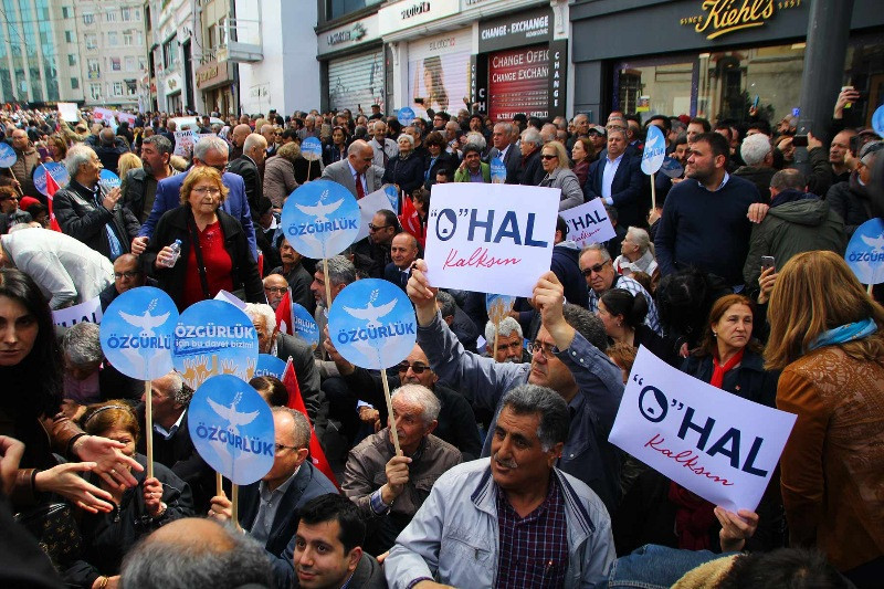 CHP'den 'OHAL' eylemi - Resim: 11
