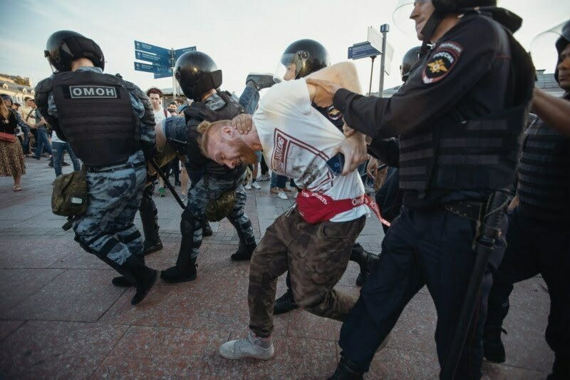 Moskova’da protesto sesleri - Resim: 1