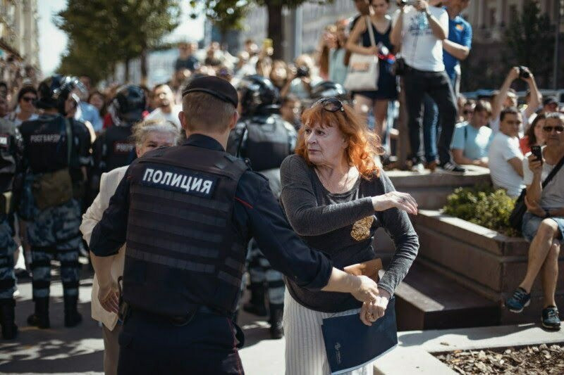 Moskova’da protesto sesleri - Resim: 5