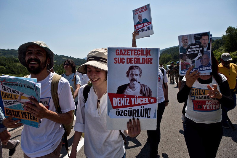 Refik Tekin'in Adalet yürüyüşü fotoğrafları - Resim: 17