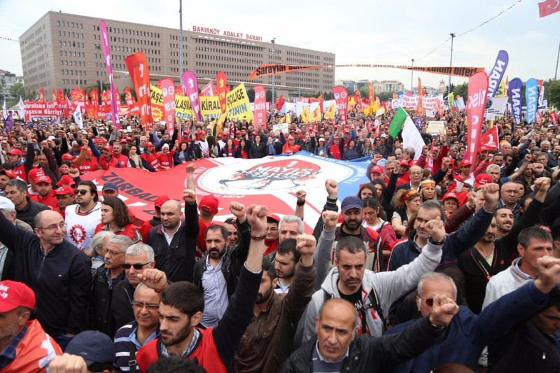 Fotoğraflarla 1 Mayıs 2017 - Resim: 75