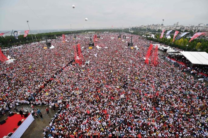 Fotoğraflarla Muharrem İnce'nin Maltepe mitingi - Resim: 21