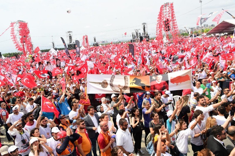 Fotoğraflarla Muharrem İnce'nin Maltepe mitingi - Resim: 38