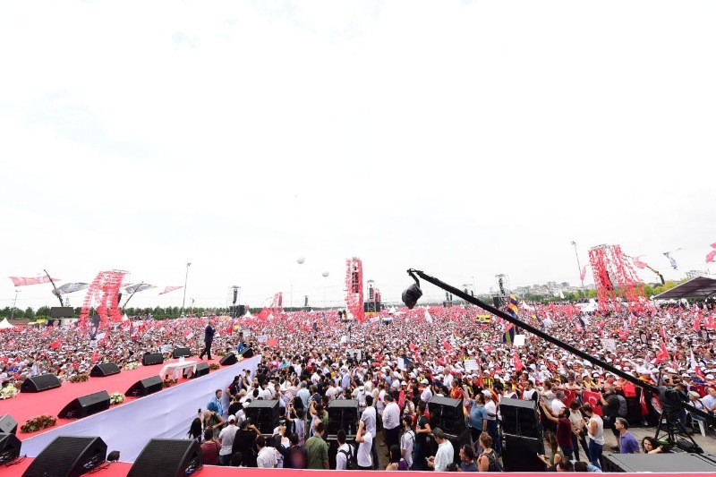 Fotoğraflarla Muharrem İnce'nin Maltepe mitingi - Resim: 33