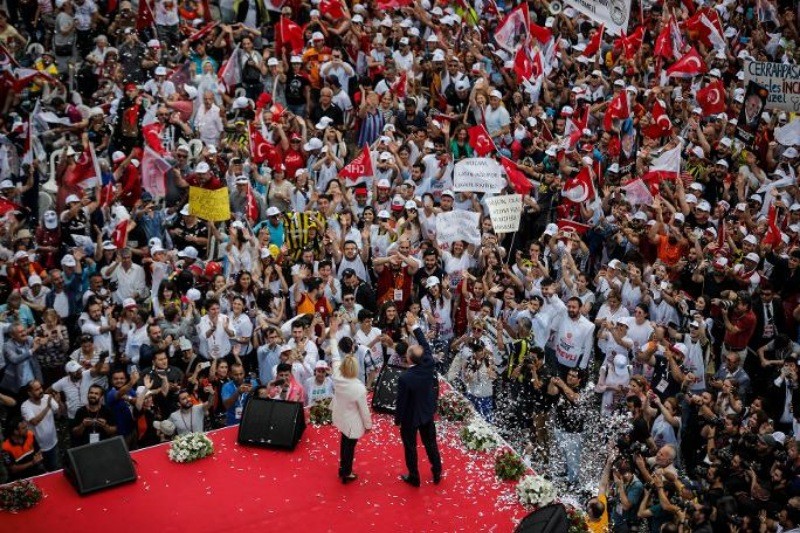 Fotoğraflarla Muharrem İnce'nin Maltepe mitingi - Resim: 26