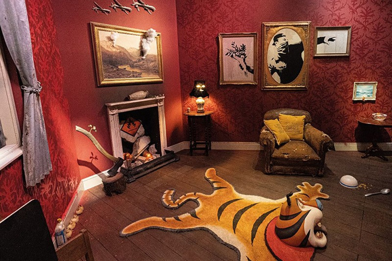 Banksy, Londra'da içine girilemeyen dükkan açtı - Resim: 13