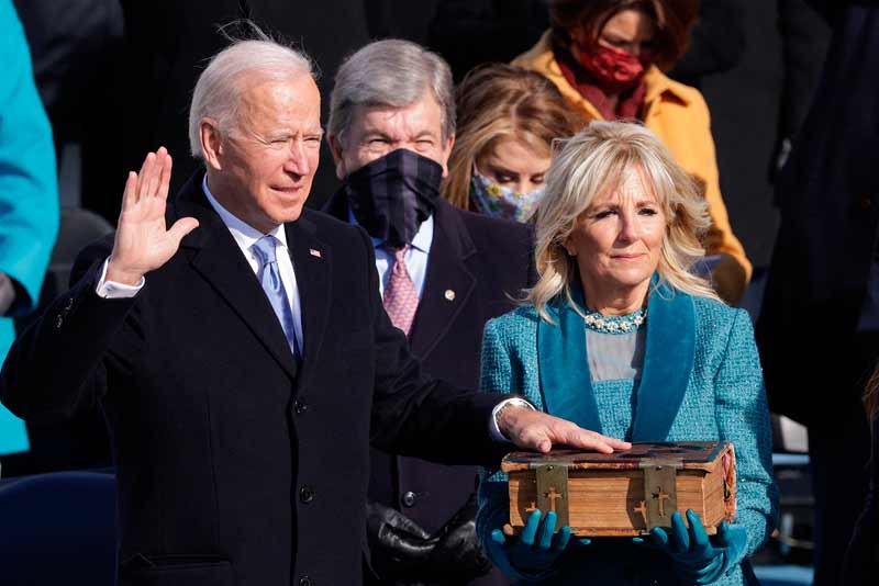 Yemin eden Joe Biden ABD'nin 46. Başkanı oldu: Tüm Amerikalıların başkanı olacağım - Resim : 2