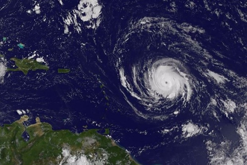 Uzaydan Irma, Jose ve Katie kasırgaları - Resim: 11