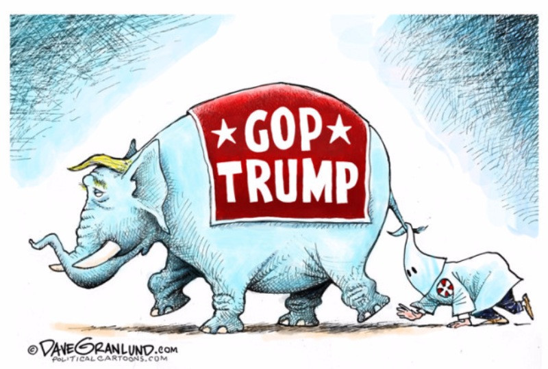 Karikatüristler Trump'ı böyle resmetti - Resim: 6