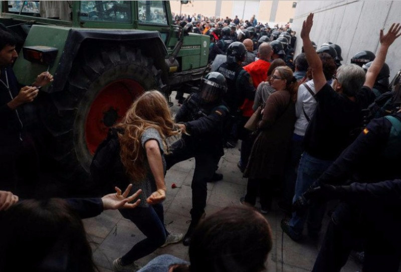 Katalonya'da referandum gerilimi - Resim: 1