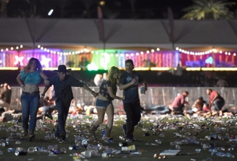 Las Vegas'taki konser saldırısından fotoğraflar - Resim: 12