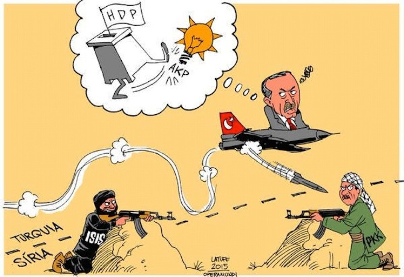 Carlos Latuff'un 'Erdoğan'lı karikatürleri - Resim: 32