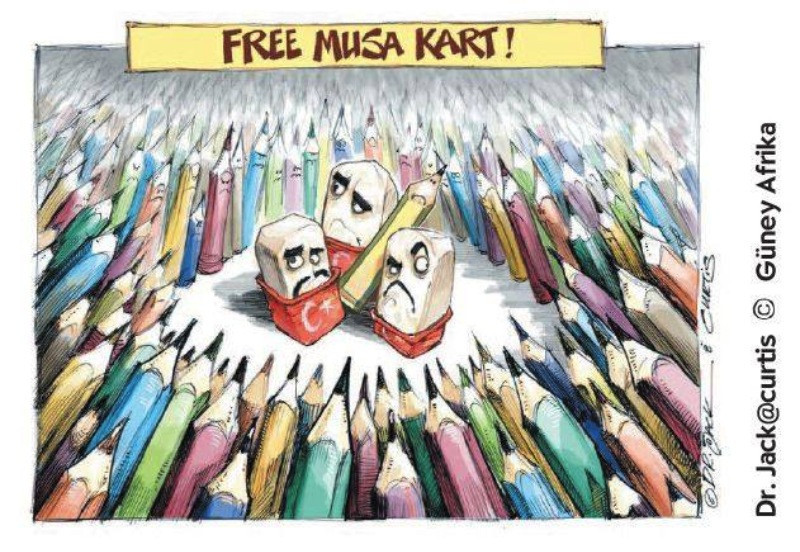 Çizerlerden Musa Kart'a destek karikatürleri - Resim: 32