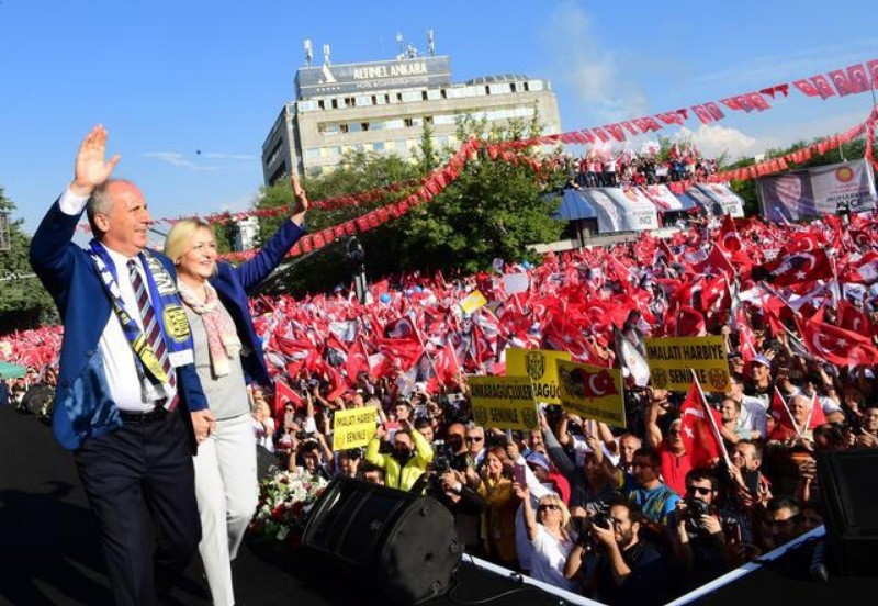 Fotoğraflarla Muharrem İnce'nin Maltepe mitingi - Resim: 16