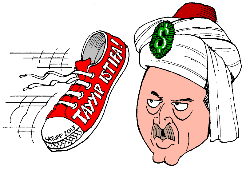 Carlos Latuff'un 'Erdoğan'lı karikatürleri - Resim: 25
