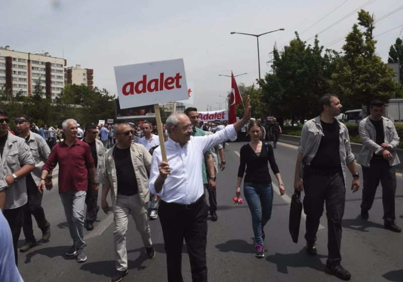 Kılıçdaroğlu'nun 'Adalet Yürüyüşü'nden kareler - Resim: 66