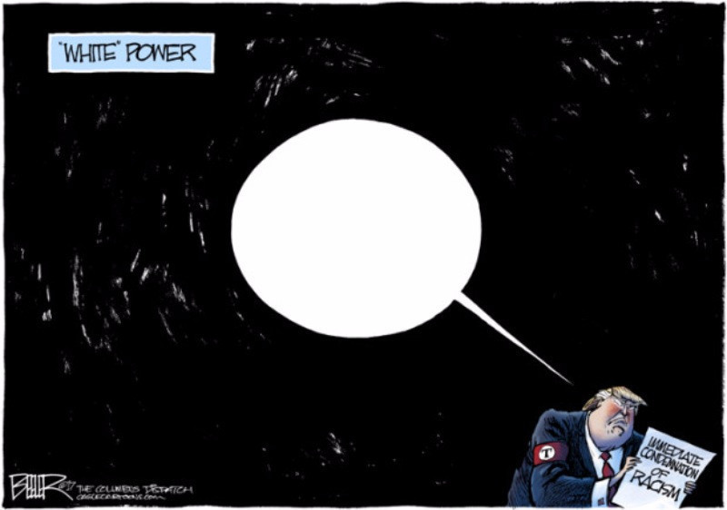 Karikatüristler Trump'ı böyle resmetti - Resim: 5