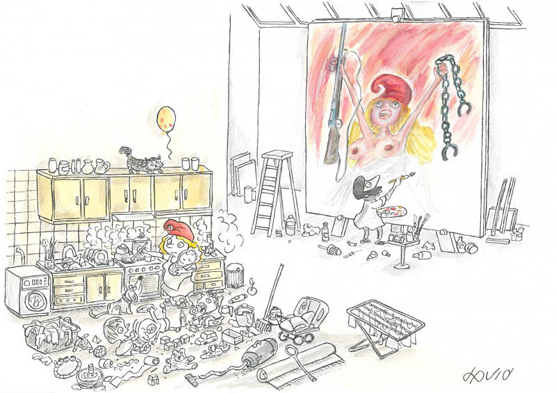 33. Aydın Doğan Uluslararası Karikatür Yarışması - Resim: 23