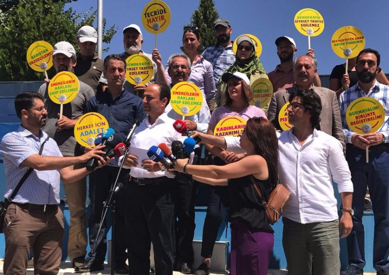 Vicdan ve Adalet Nöbeti'nden kareler - Resim: 6