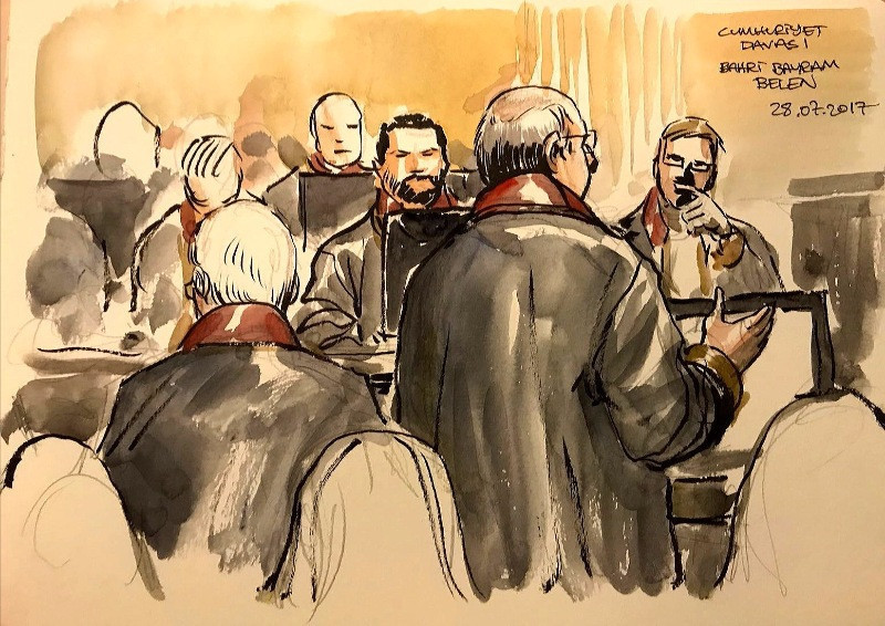 Çizgilerle Cumhuriyet davası - Resim: 23