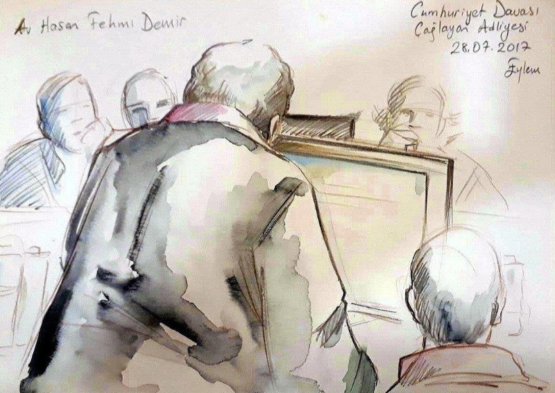 Çizgilerle Cumhuriyet davası - Resim: 30
