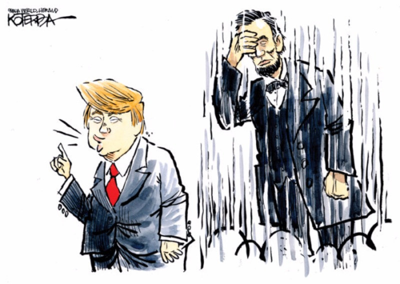 Karikatüristler Trump'ı böyle resmetti - Resim: 12