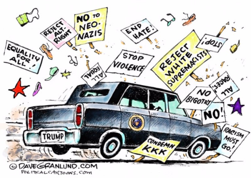 Karikatüristler Trump'ı böyle resmetti - Resim: 14
