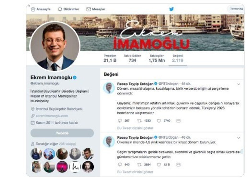 Erdoğan 'kucaklaşma' dedi, İmamoğlu beğendi - Resim : 1