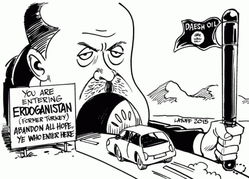 Carlos Latuff'un 'Erdoğan'lı karikatürleri - Resim: 36