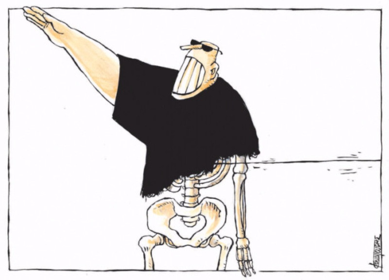 Karikatüristler Trump'ı böyle resmetti - Resim: 13