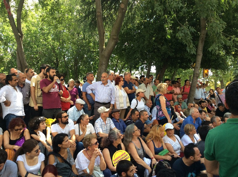 Vicdan ve Adalet Nöbeti'nden kareler - Resim: 21
