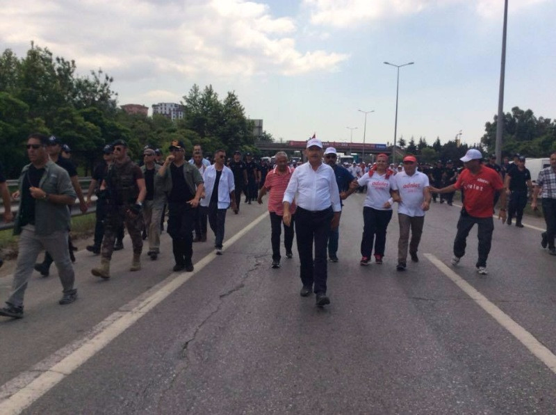 Adalet Yürüyüşü'nde 23. gün - Resim: 1