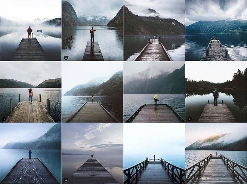 Instagram'da birbirinin aynı fotoğraflar - Resim: 17
