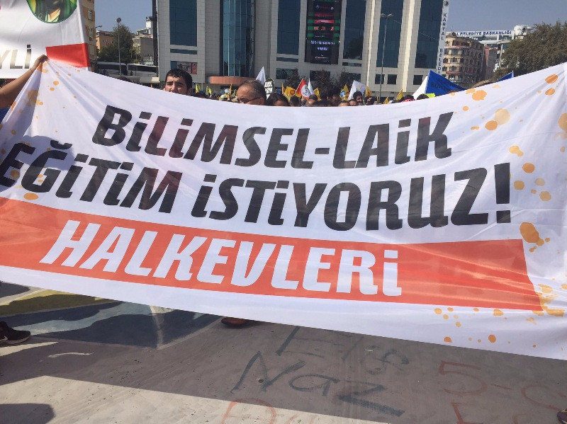 Fotoğraflarla Laik, Bilimsel ve Anadilde Eğitim Mitingi - Resim: 5