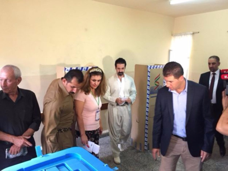 Irak Kürdistanı sandık başında - Resim: 7
