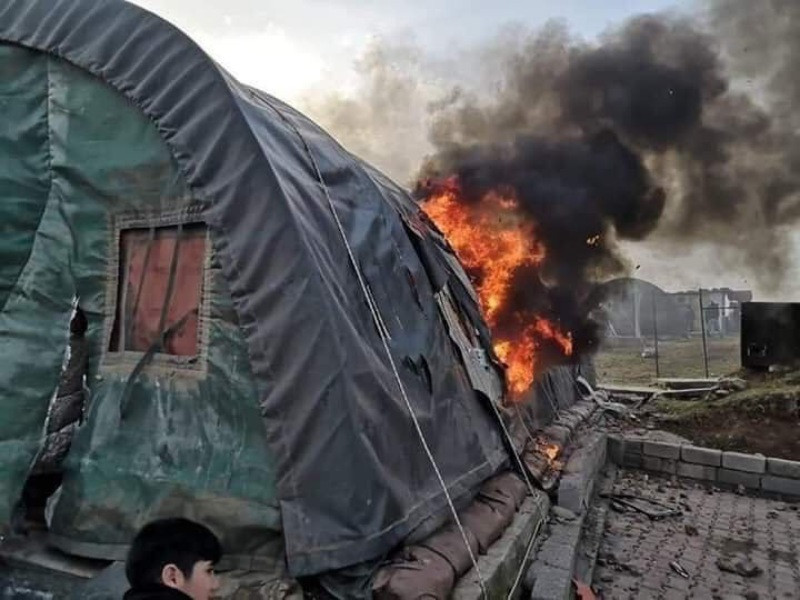 Duhok'ta siviller TSK üssünü bastı - Resim: 6