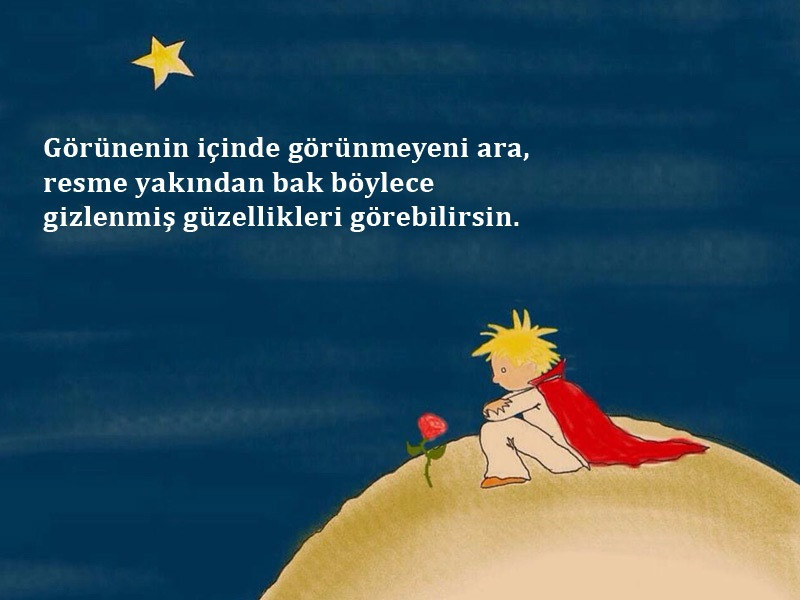 Küçük Prens'ten öğütler - Resim: 1