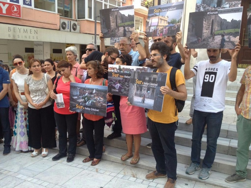 Vicdan ve Adalet Nöbeti'nden kareler - Resim: 63