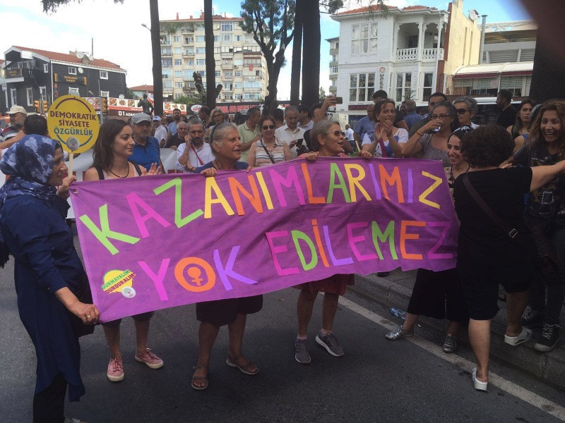 Vicdan ve Adalet Nöbeti'nden kareler - Resim: 47