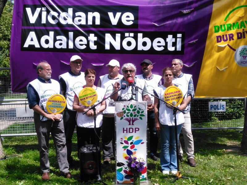 Vicdan ve Adalet Nöbeti'nden kareler - Resim: 56