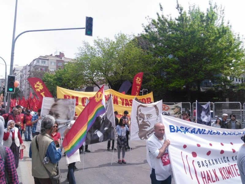 Fotoğraflarla 1 Mayıs 2017 - Resim: 42