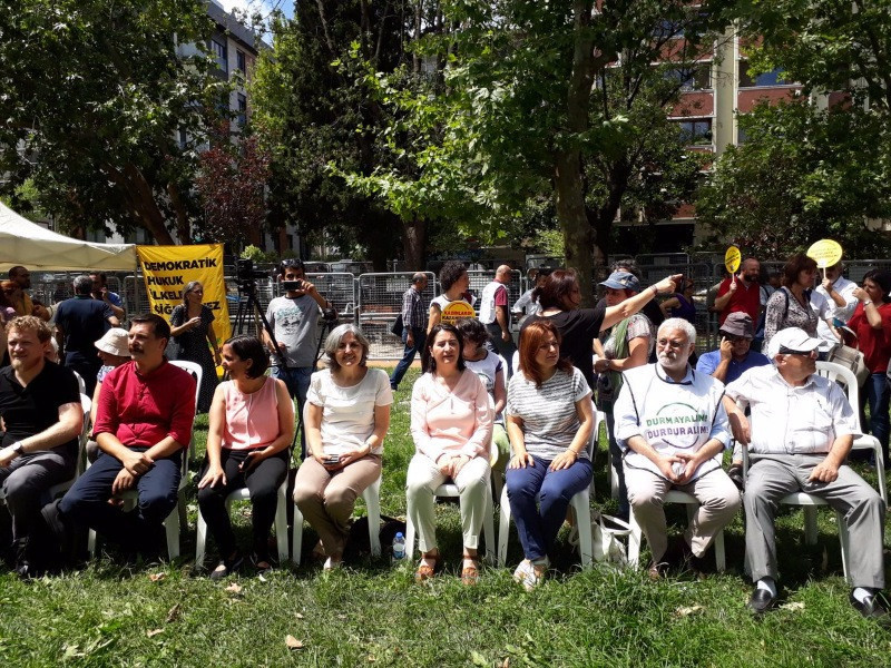 Vicdan ve Adalet Nöbeti'nden kareler - Resim: 24